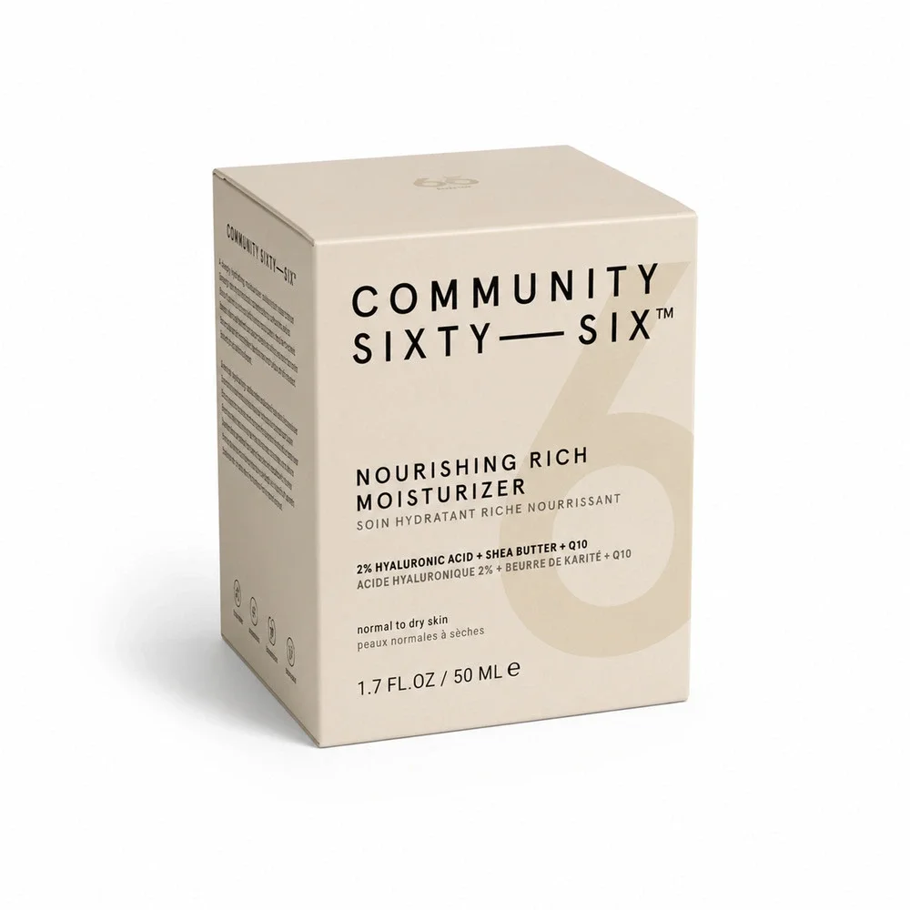Community Sixty-Six Nourishing Rich Moisturizer Cream Face 1.7 fl oz / 50ml NEW